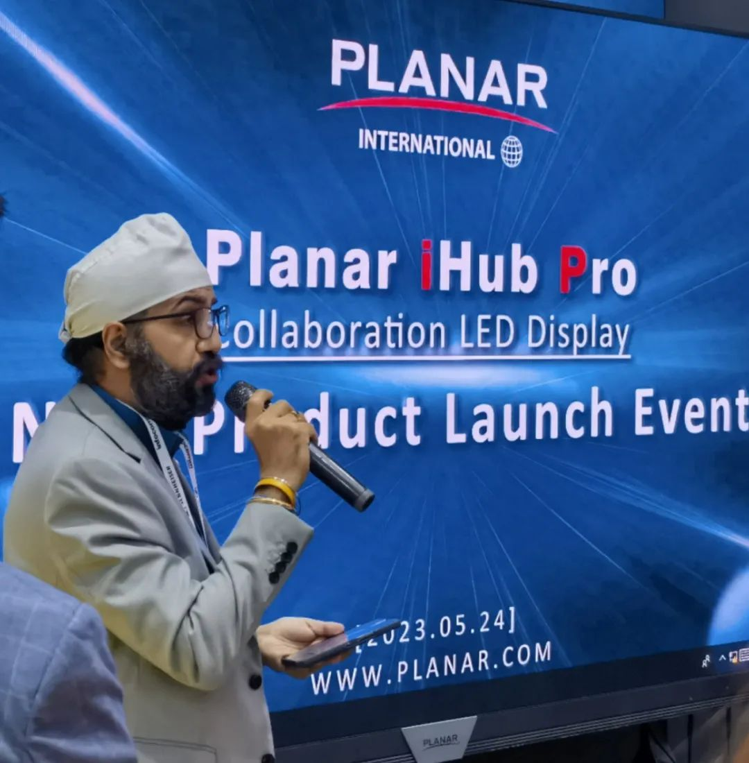 InfoComm Asia | jinnianhui官网金年会Planar全球首发第四代Micro LED智能一体机
