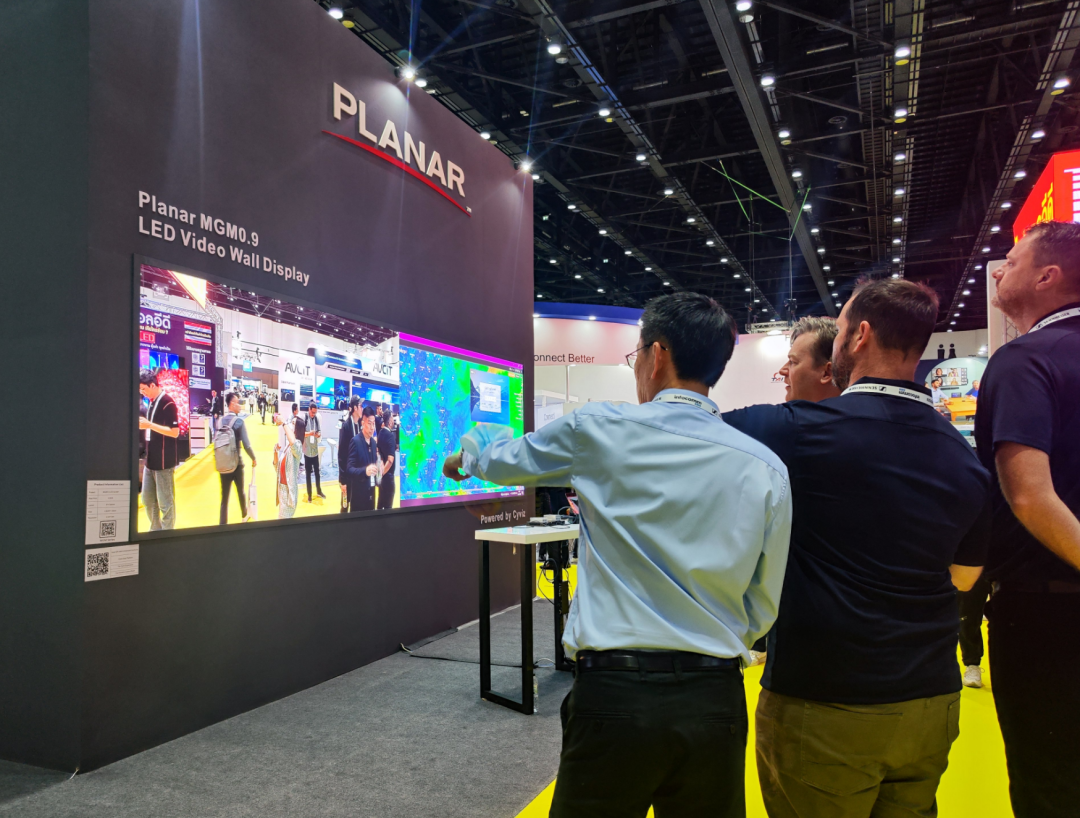InfoComm Asia | jinnianhui官网金年会Planar全球首发第四代Micro LED智能一体机